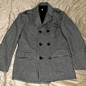 1966 The Beatles NEM Ninth Street East black white wool blend size 38 jacket